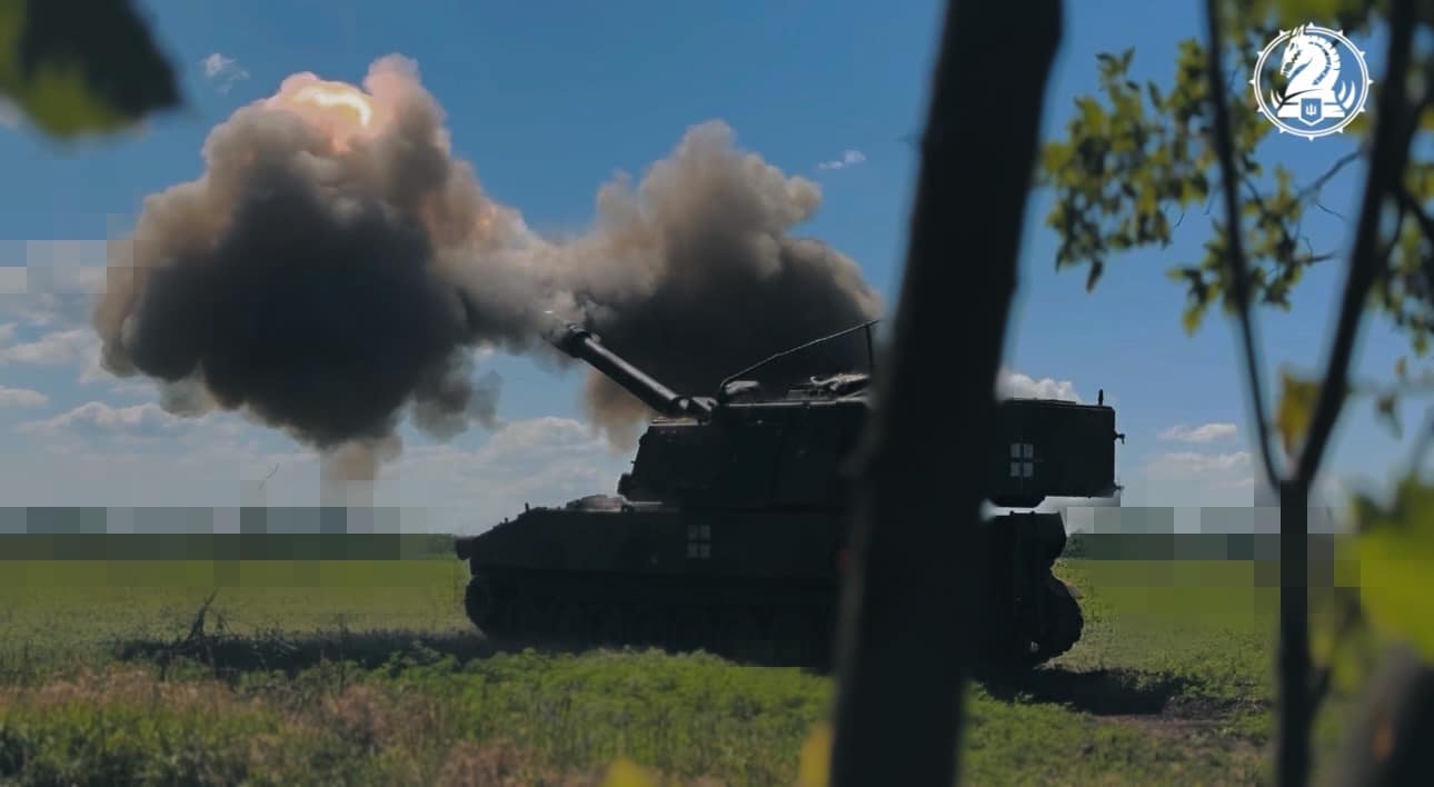 Робота артилерії 47 окремої механізованої бригади / Фото: 47 ОМБр