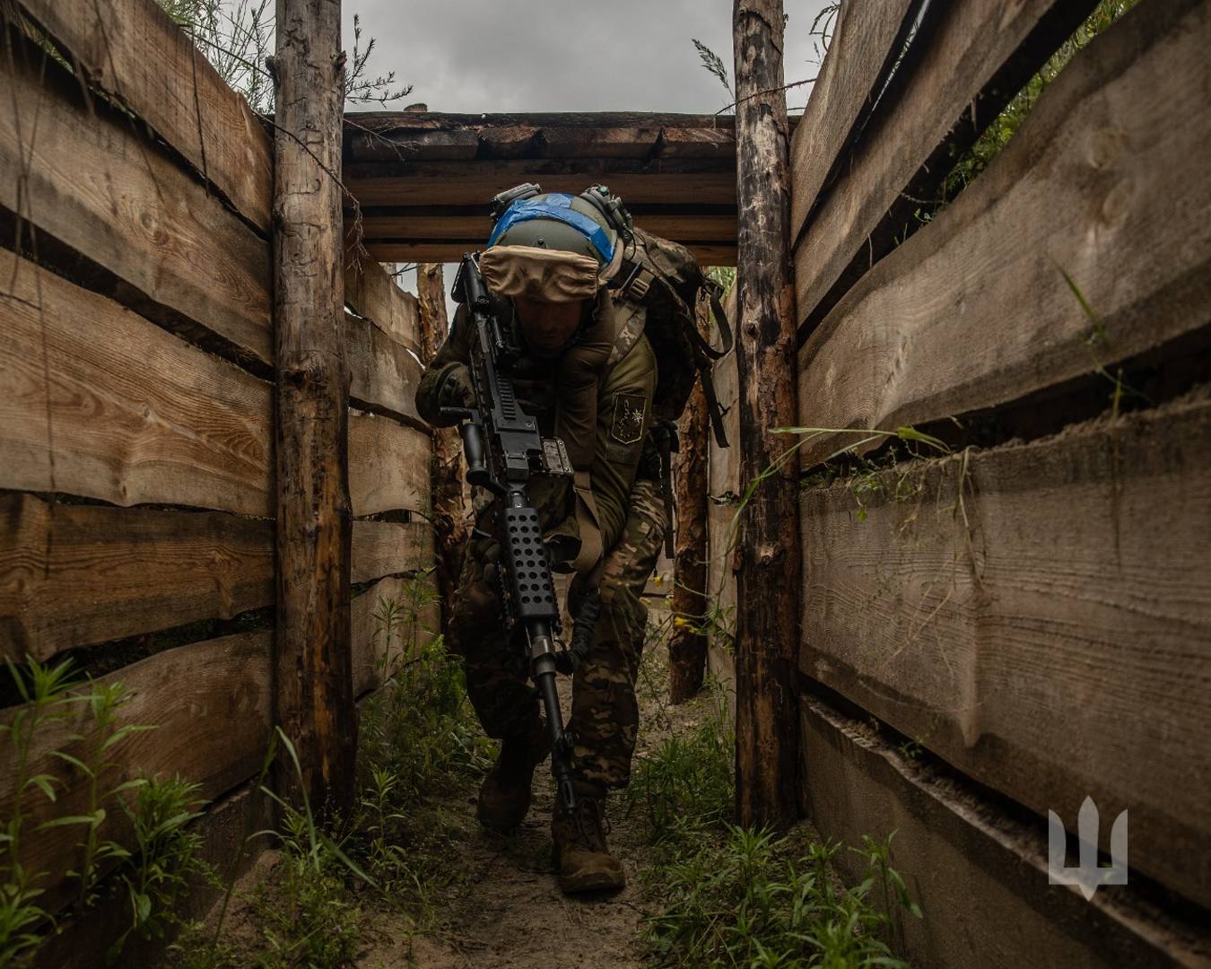 Український воїн під час командно-штабних навчань / Фото: Сухопутні війська ЗСУ