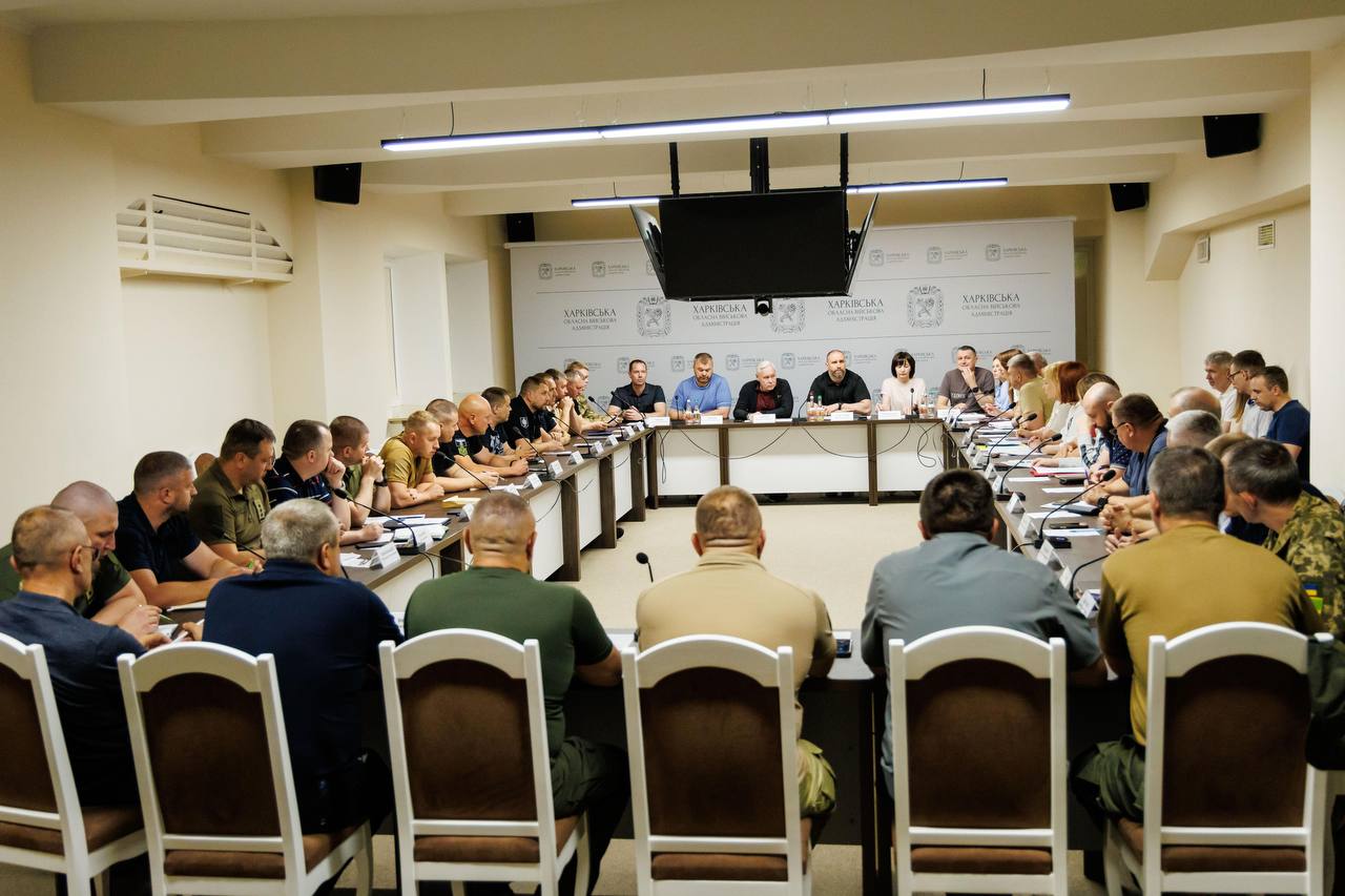 Заседание Совета обороны Харьковской области / Фото: ХОВА
