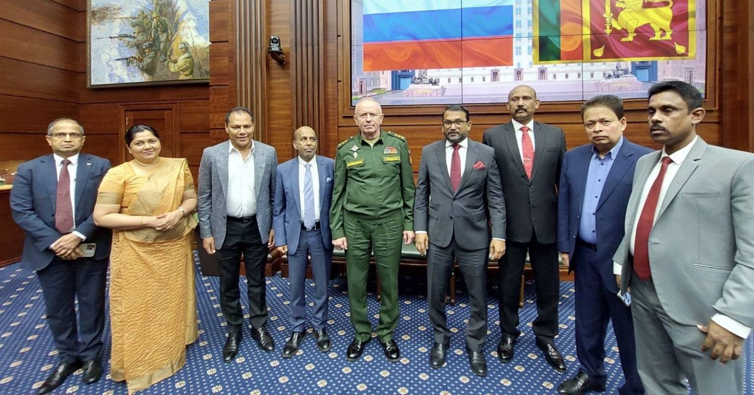 Делегація МЗС Шрі-Ланки на зустрічі в Москві, 27 червня 2024 року / Фото МЗС Шрі-Ланки