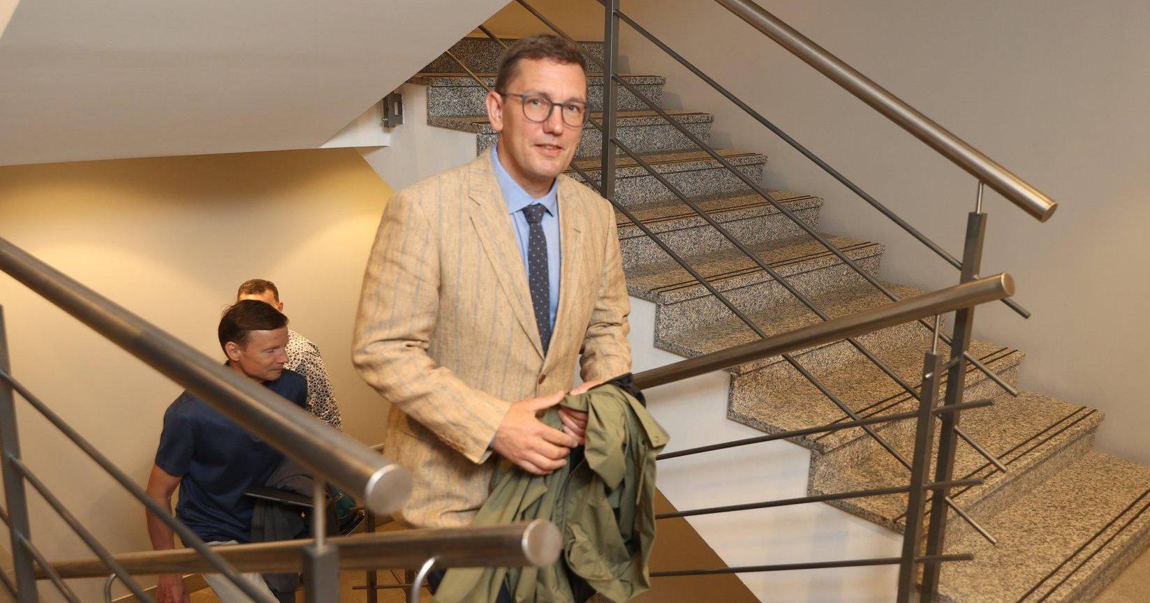 Кандидат в премьер-министры Эстонии Кристен Михал / Фото Delfi Media