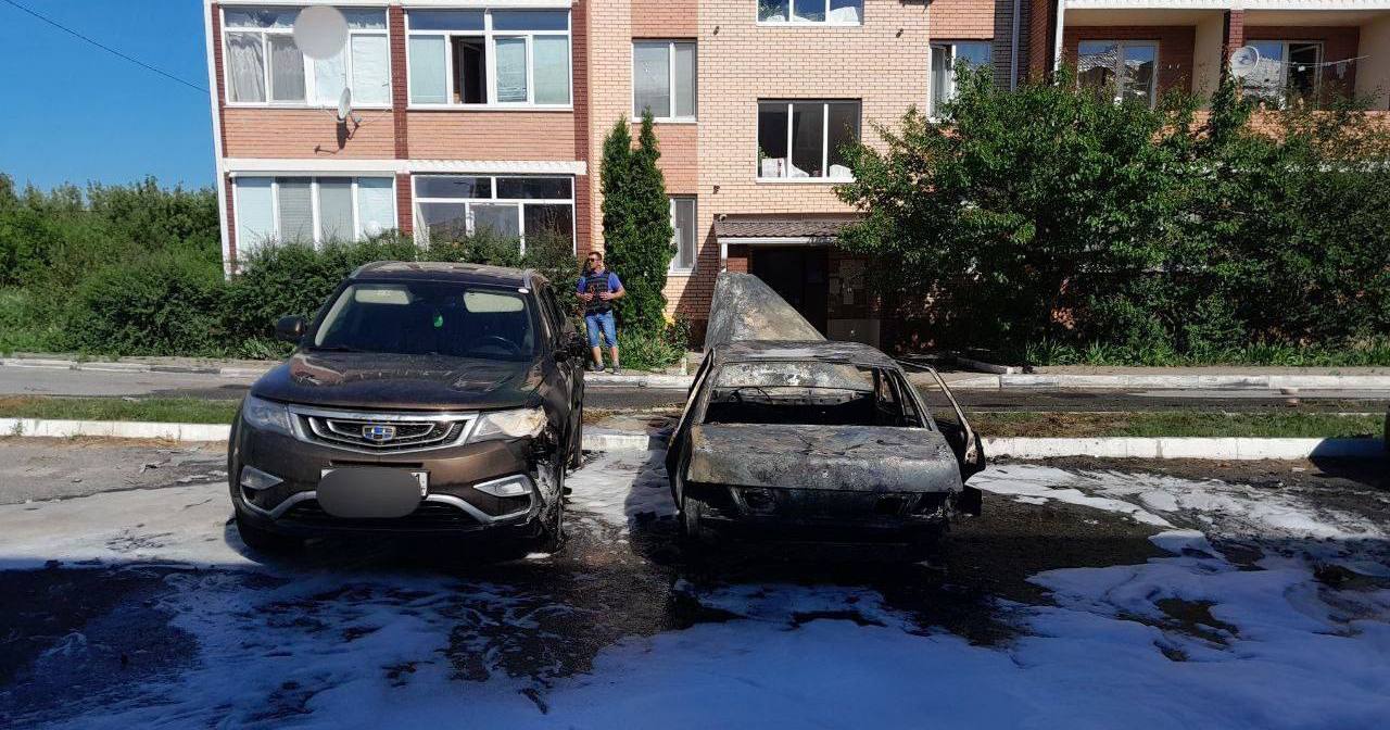 Наслідки ранкової атаки дронів на Грайворон Бєлгородської області / Фото з соцмереж