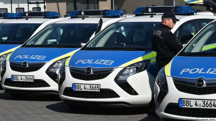 Германия, полиция