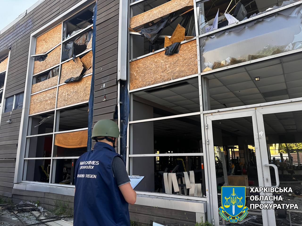 Последствия российского удара по Харькову / Фото: Харьковская областная прокуратура