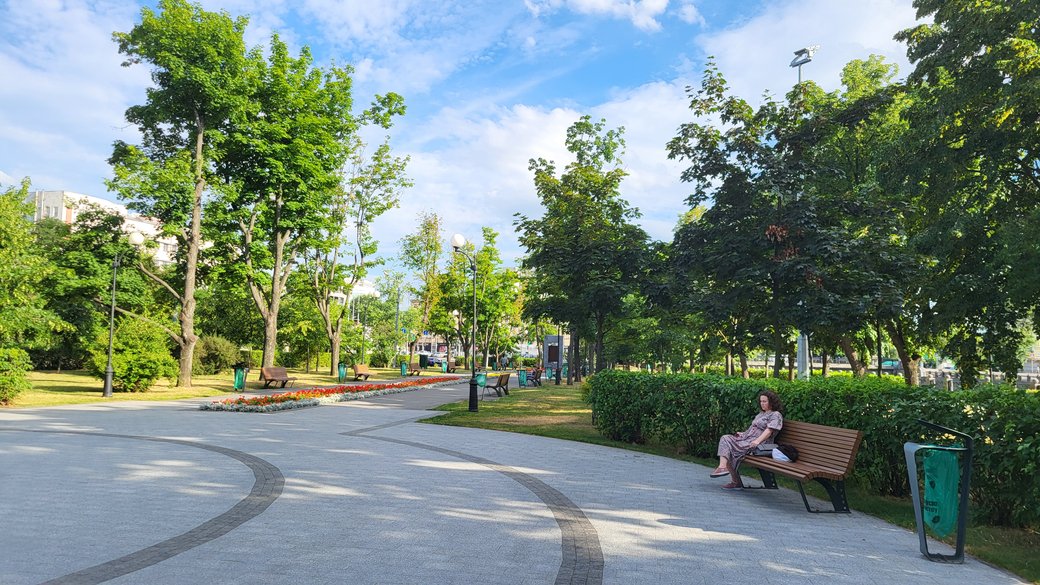 Парк ім. Шеченка у Харкові / Фото: Суспільне