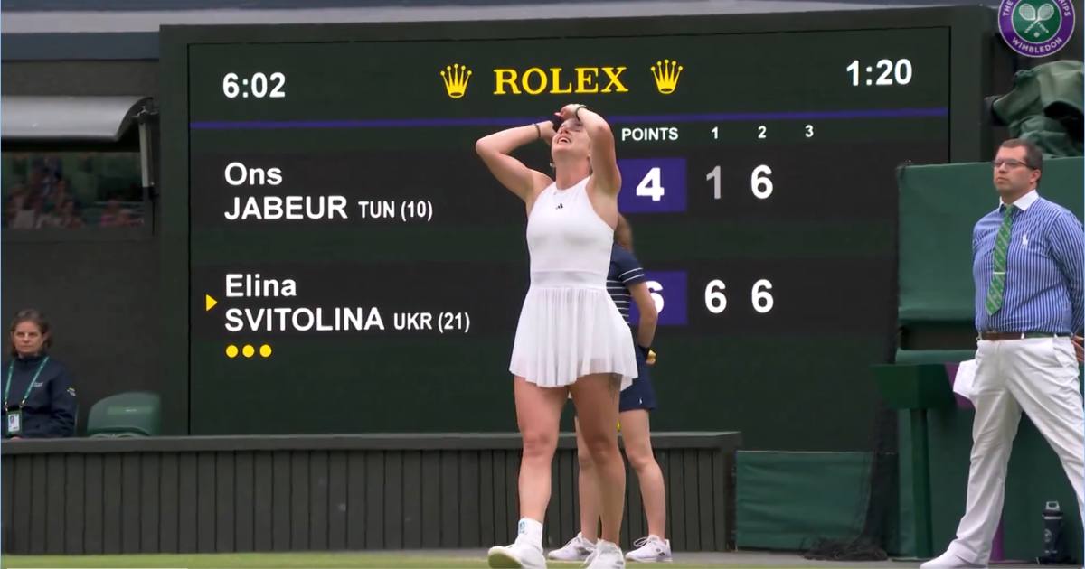 Еліна Світоліна продовжить боротьбу на Вімблдоні / Скріншот трансляції