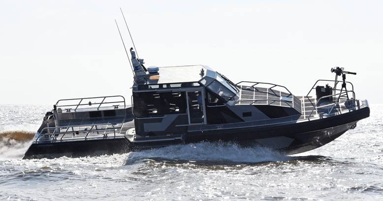 38-футовый патрульный корабль Defiant Metal Shark, именно такие Украина получила от США / Фото Metal Shark
