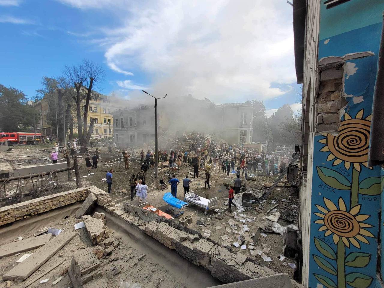 Последствия удара / Telegram