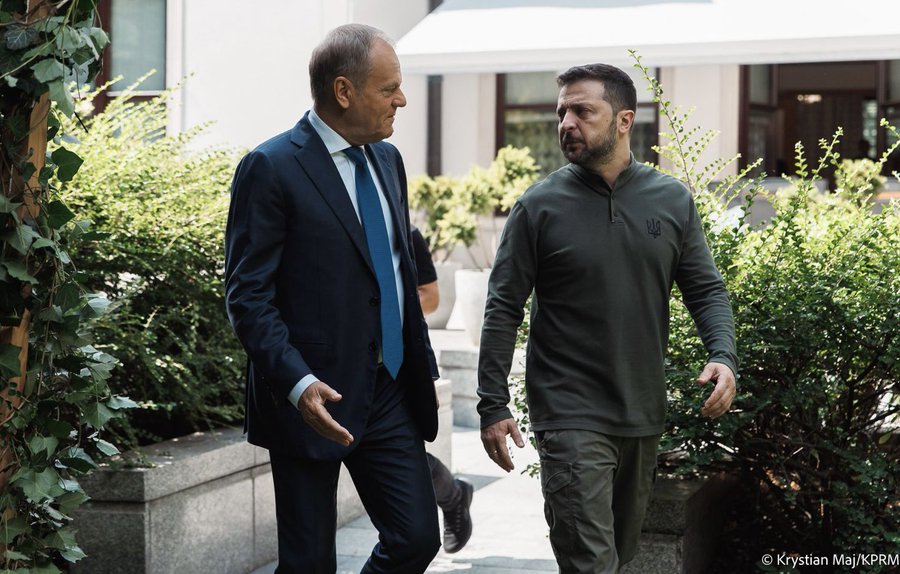 Владимир Зеленский и Дональд Туск/X