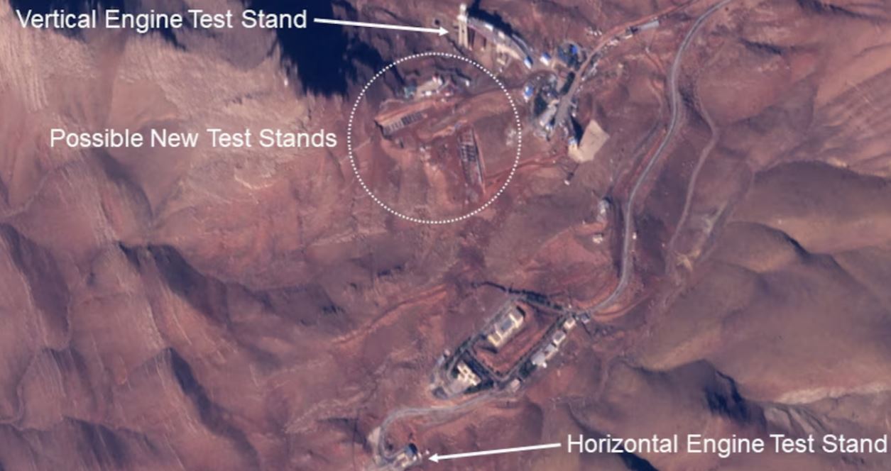 Иран увеличил производство ракет / Reuters. Planet Labs PBC