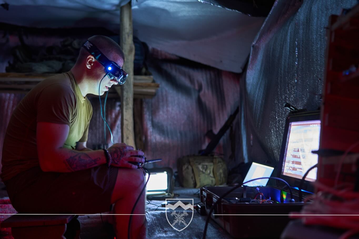 Оператор fpv-дрона / Фото: 10 Горно-Штурмовая Бригада