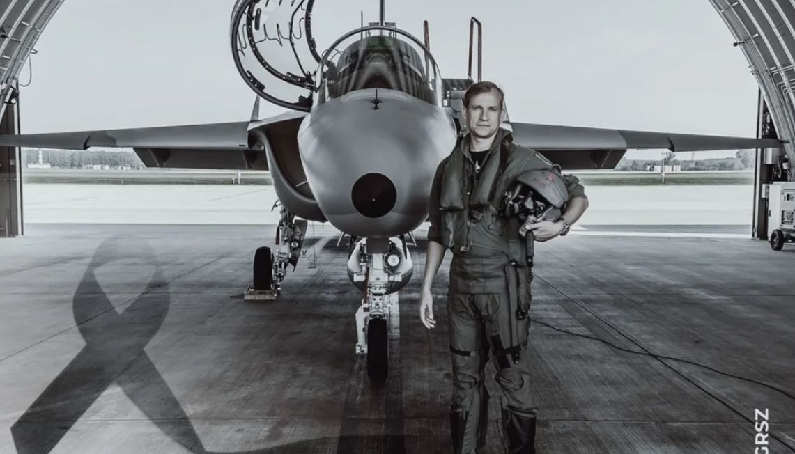 Погибший польский пилот Роберт "Killer" Ел / Фото: Dowództwo Generalne