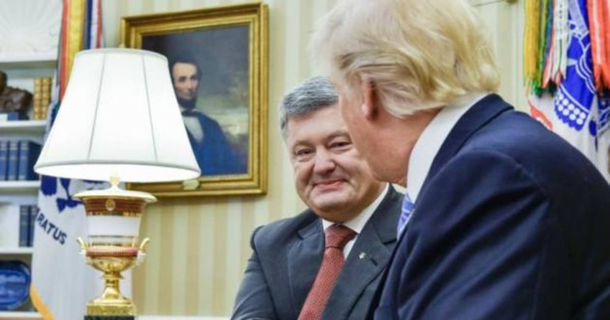 Петро Порошенко на зустрічі з Дональдом Трампом, червень 2017 року / Фото president.gov.ua