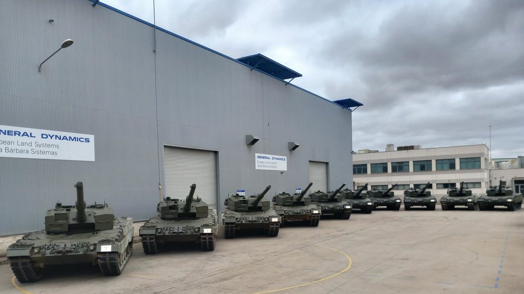 Танки Leopard 2A4 / Фото: Міноборони Іспанії