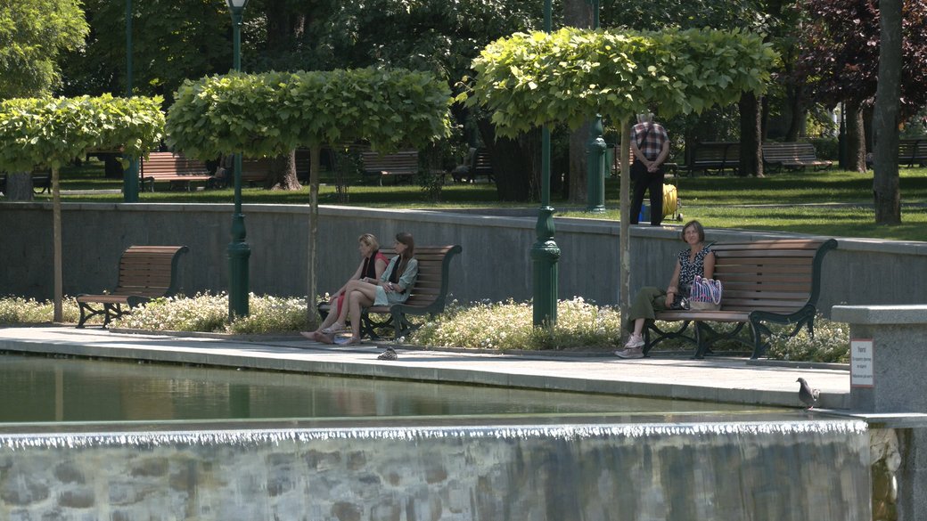 Сад Шевченка у Харкові / Фото: Суспільне