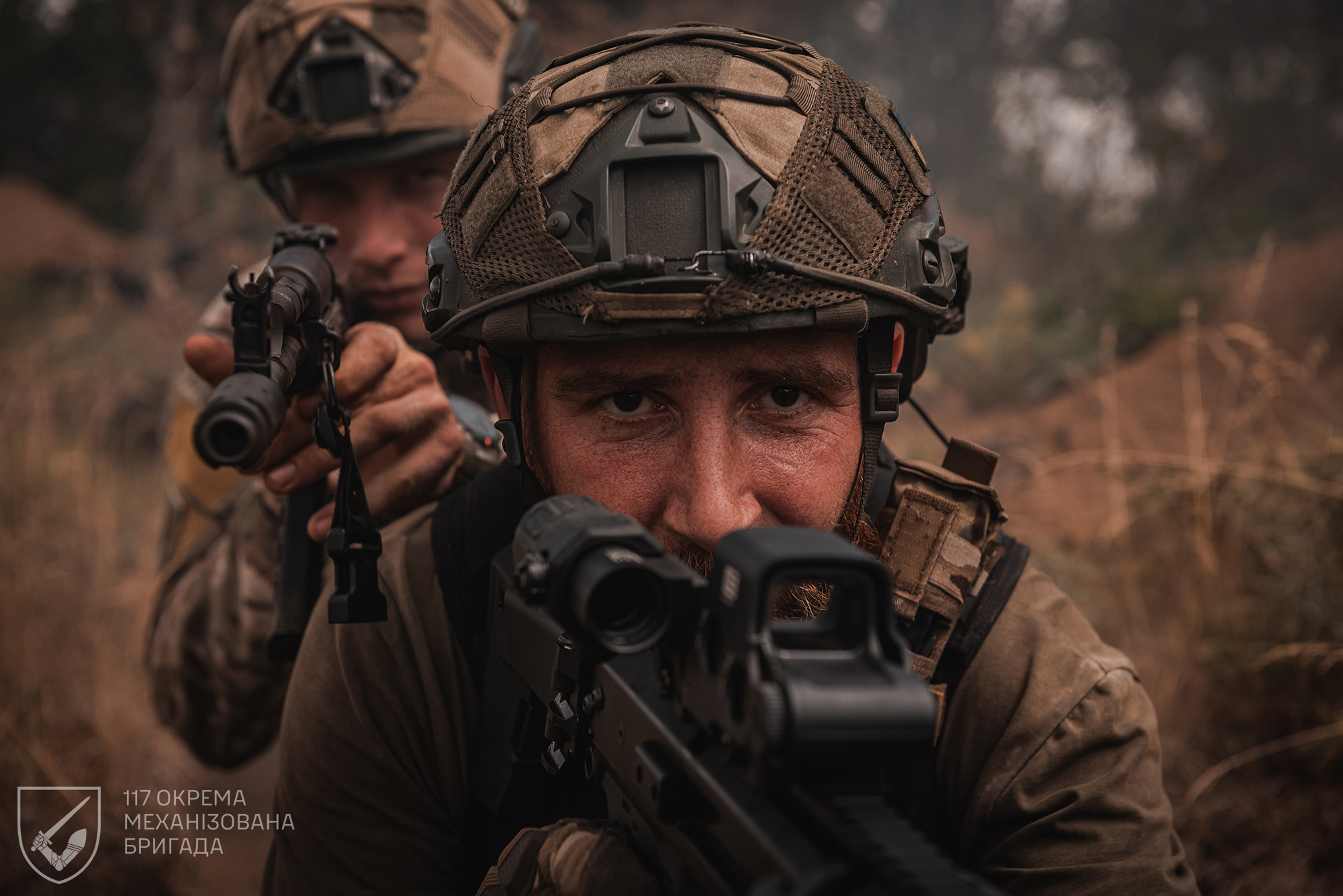 Бійці 117 окрема механізована бригада розвивають свої навички з військової тактики / Фото: 117 окрема механізована бригада