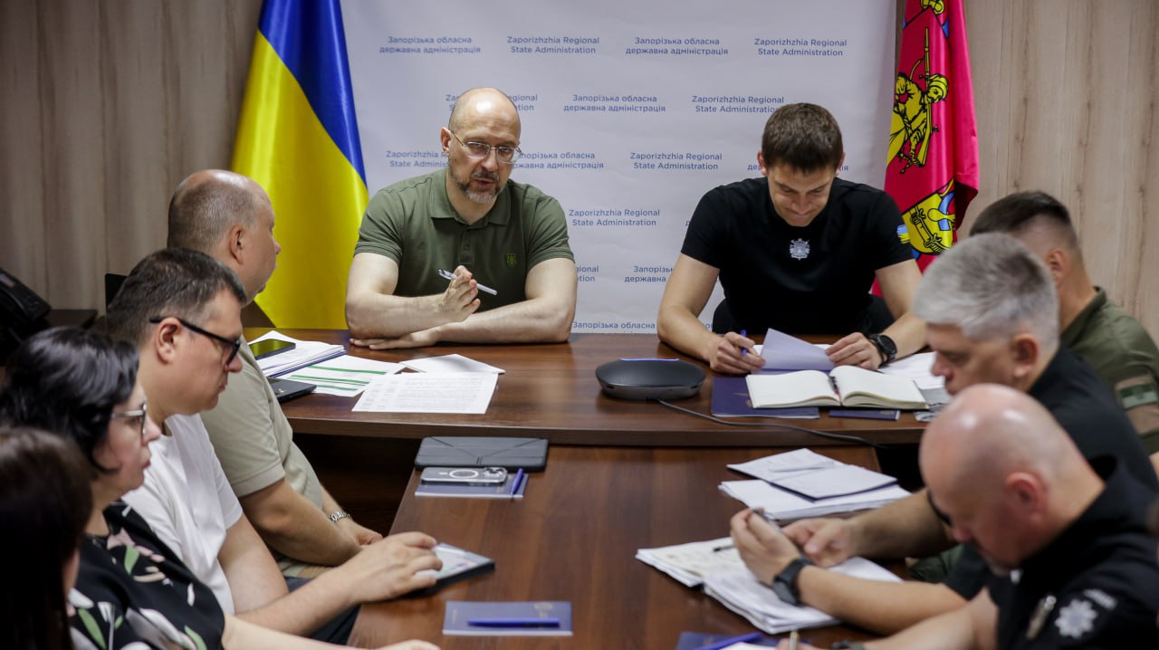 Виїзне засідання Уряду в Запорізькій області / Фото: Кабмін