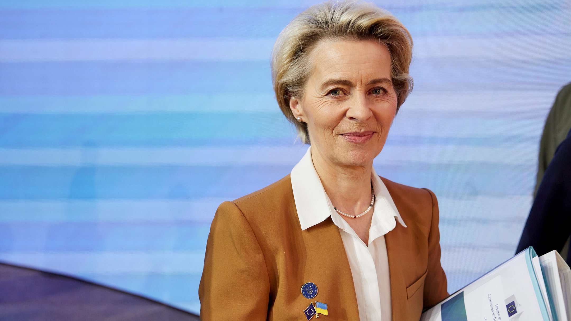 Президент Европейской Комиссии Урсула фон дер Ляйен во время саммита Украина-ЕС в Киеве / Фото: ОП