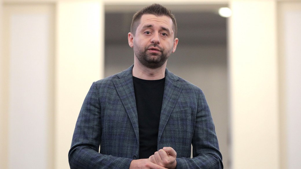 Голова фракції "Слуга народу" Давид Арахамія / Фото: УНІАН