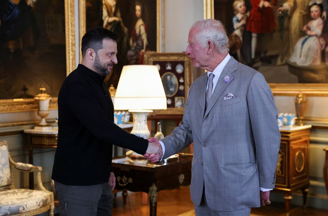 Король Чарльз III и президент Украины Владимир Зеленский / Фото: The Royal Family