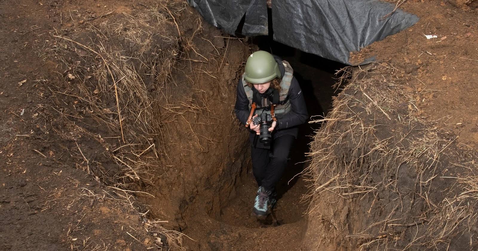 Ольга Ковалева во время работы в Донецкой области в июне 2024 года / Фото Георгия Иванченко / UAPP