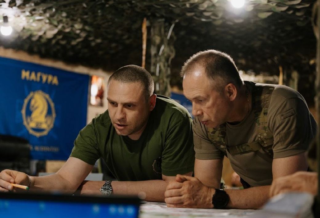 Главнокомандующий ВСУ Александр Сырский во время работы на Восточном направлении / Фото: Генштаб ВСУ