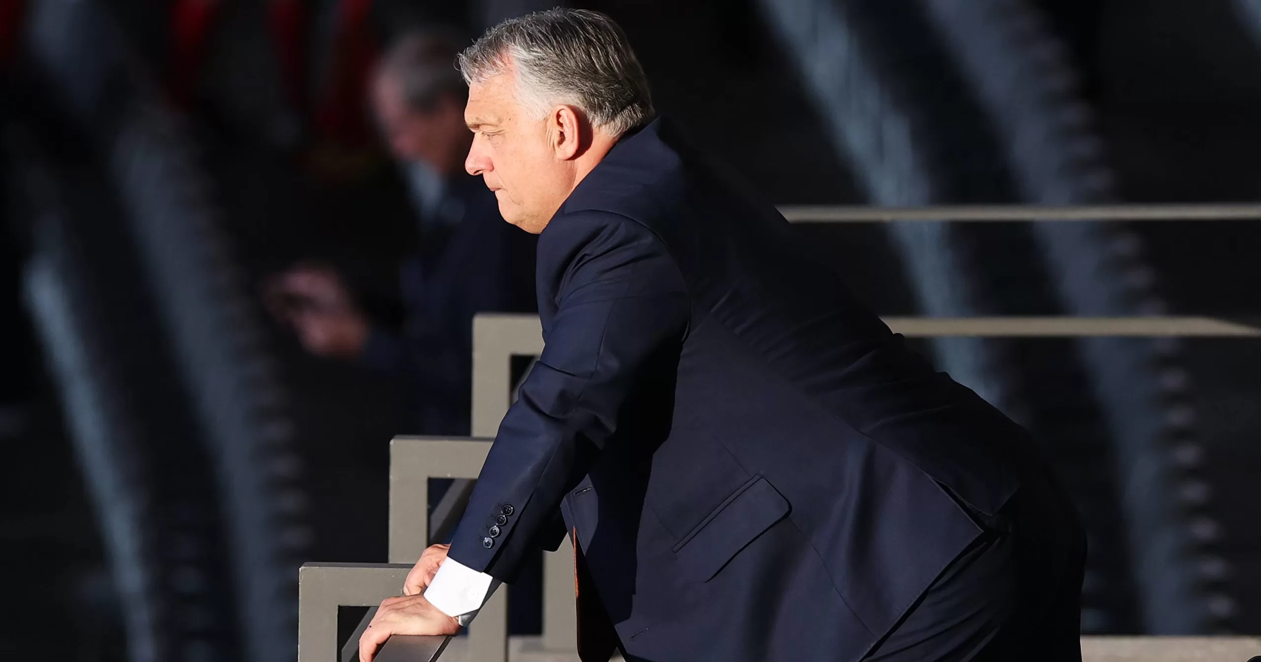 Віктор Орбан перед початком матчу УЄФА ЄВРО 2024 між збірними Іспанії та Англії на "Олімпіаштадіоні" у Берліні, Німеччина. 14 липня 2024 року / Фотоо Getty Images/Global Images Ukraine