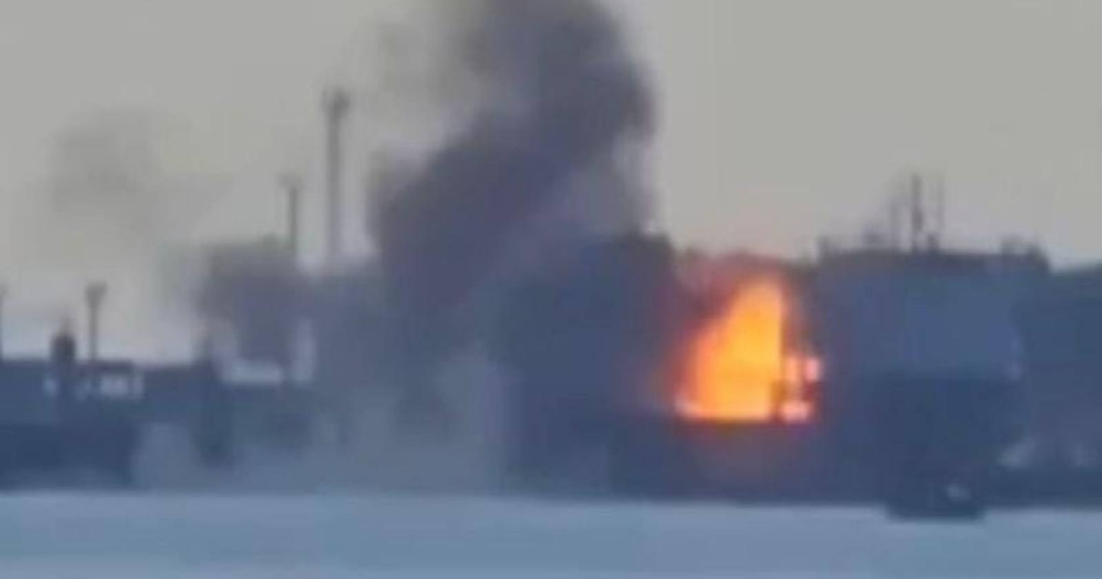 Очередной результат скоординированных действий Сил обороны: в порту "Кавказ" существенно поврежден паром оккупантов / Фото Генштаб ВСУ