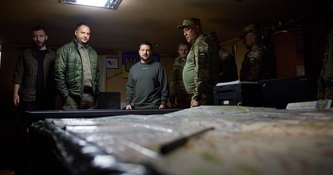 Володимир Зеленський на позиції Сил оборони на напрямку Куп'янськ-Лиман. 3 вересня 2023 / Фото з Twitter Володимира Зеленського