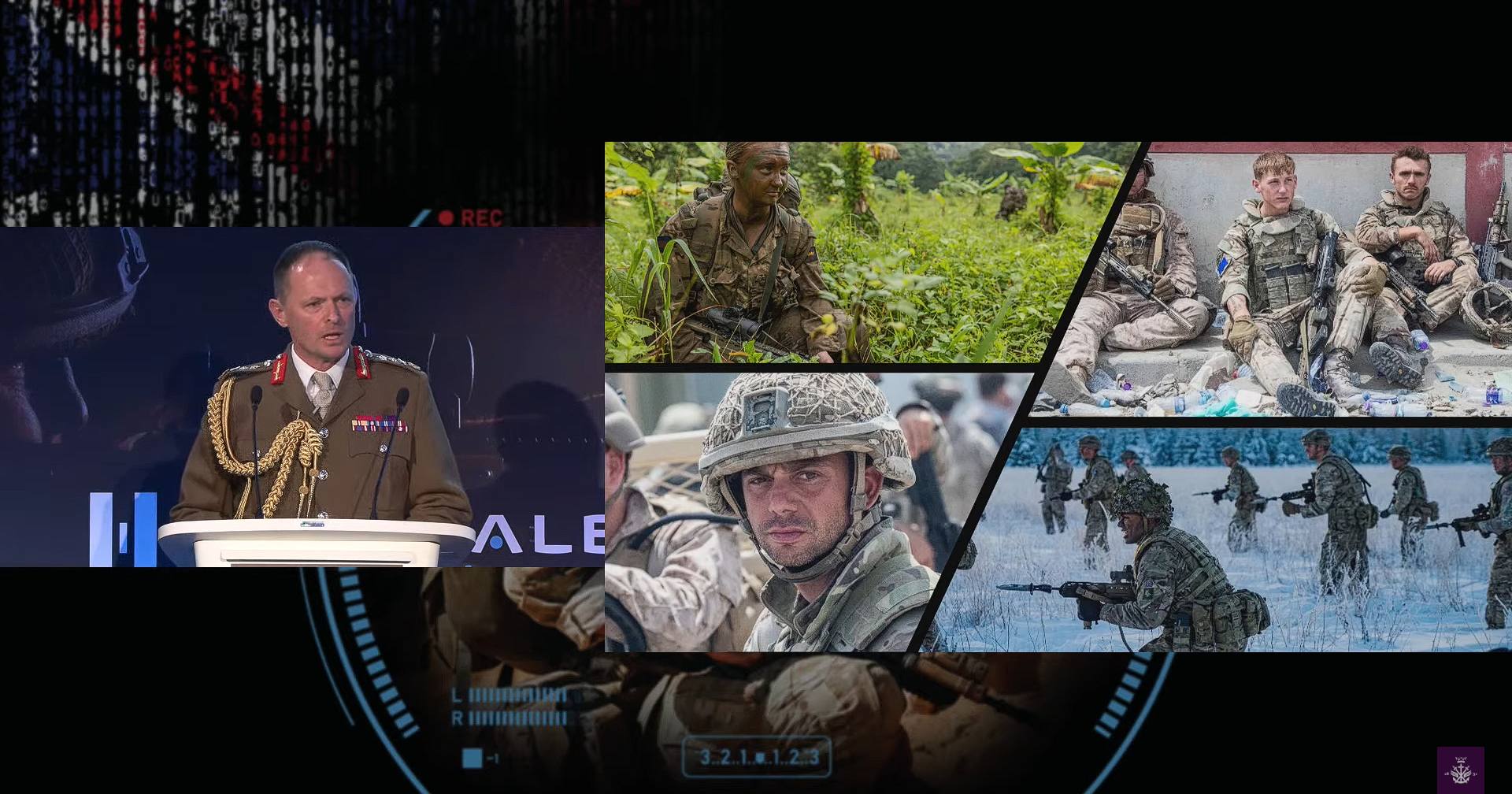 Сер Ролі Вокер на конференції RUSI Land Warfare / Фото army.mod.uk