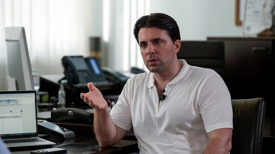 Председатель правления НЭК «Укрэнерго» Владимир Кудрицкий / Фото: Суспільне