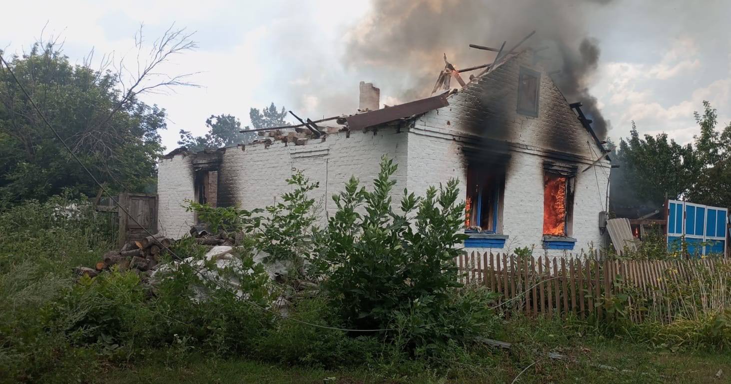 Наслідки обстрілів населених пунктів Харківщини / Фото НПУ