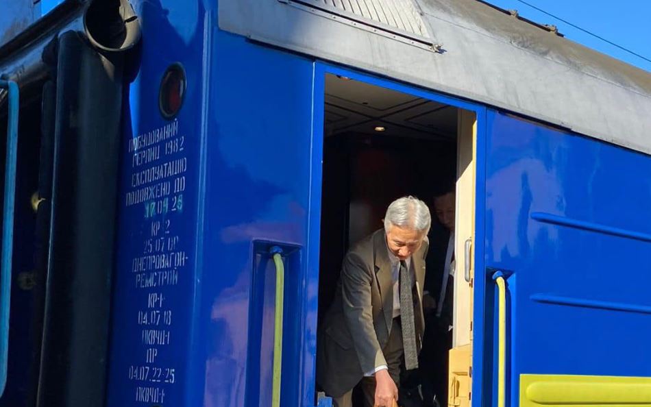 Министр образования, культуры, спорта и науки Японии Морияма Масахито / Фото: Посольство Японии в Украине