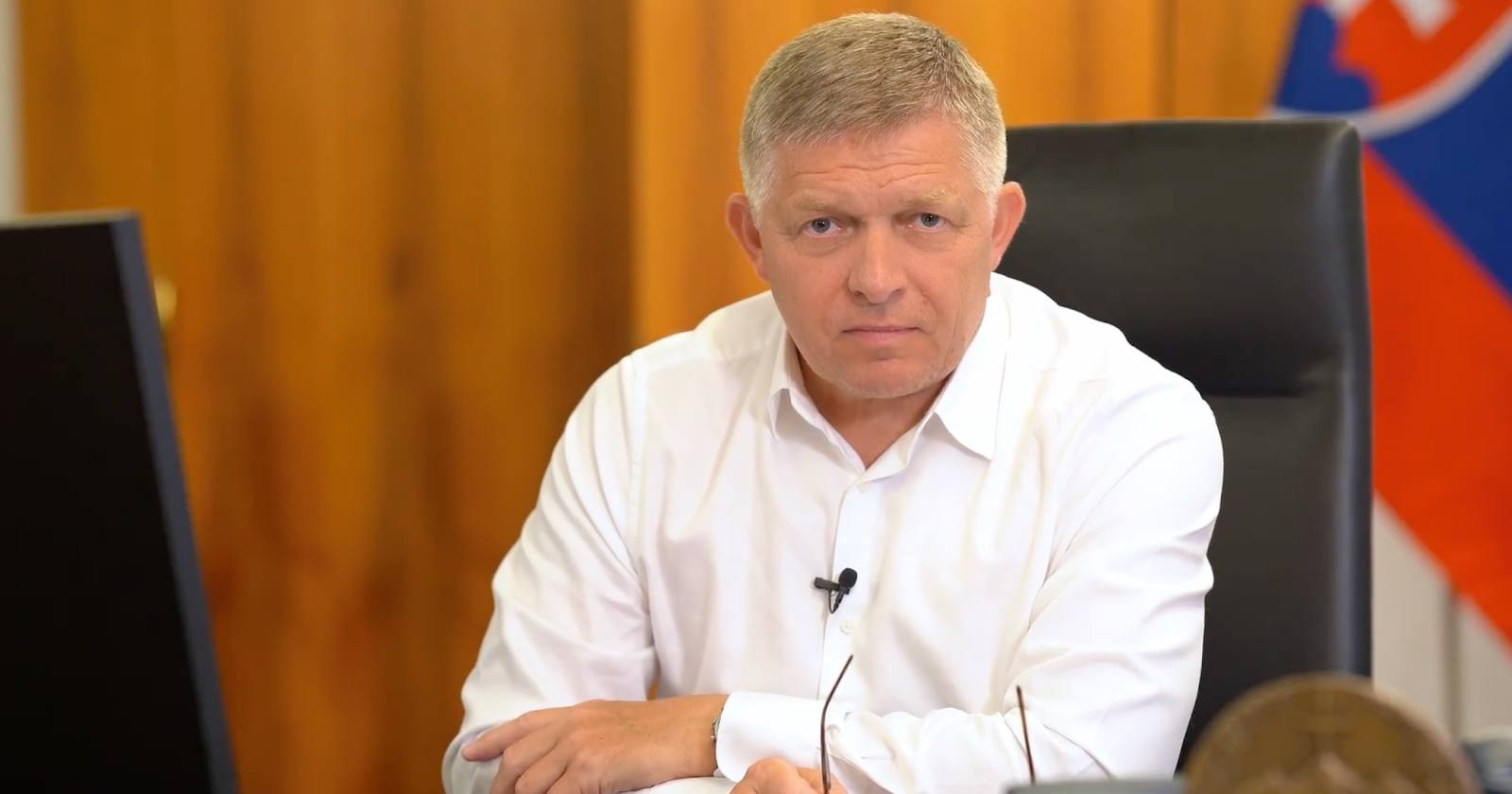 Роберт Фицо / Скриншот видеообращения