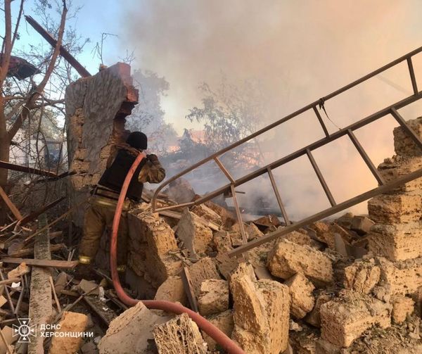 Последствия обстрела / ГСЧС