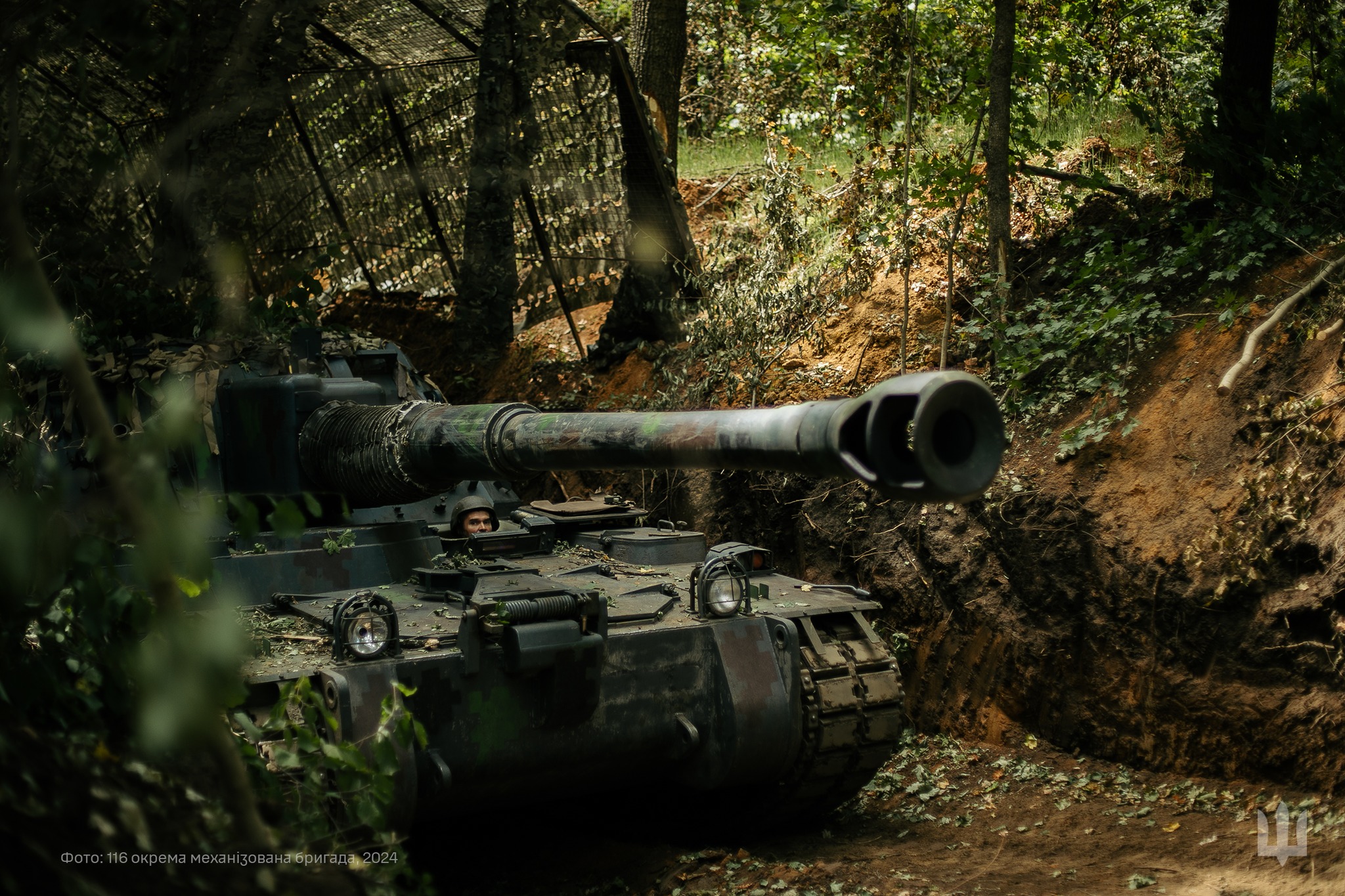 Артиллерия 116 ОМБр / Фото: 116 ОМБр