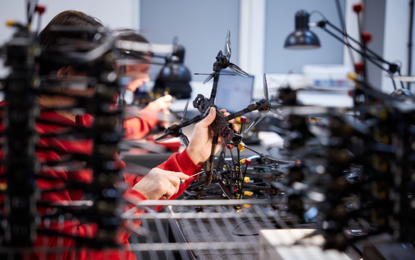 Українське підприємство з виробництва безпілотників / Фото: Х/Josep Borrell Fontelles