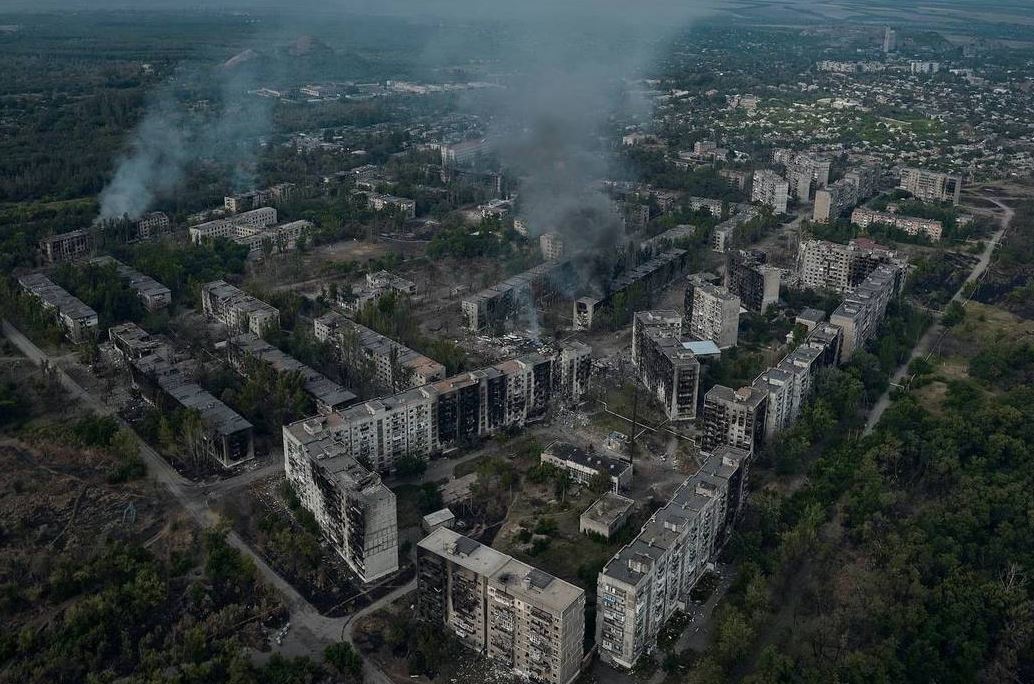 Зруйнований росіянами Торецьк / Фото з відкритих джерел