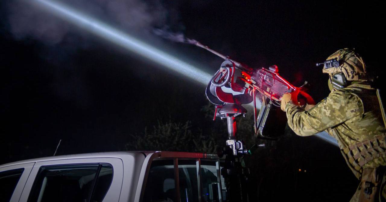 Робота мобільної вогневої групи прикордонників / Фото ДПСУ