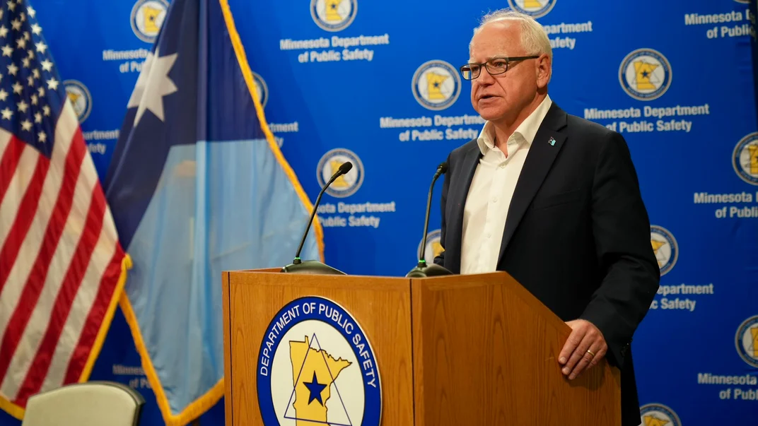 Тім Волз / Фото: X / Governor Tim Walz