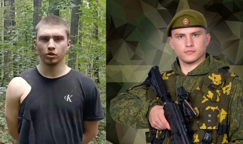 Пленный российский срочник / Скриншот из видео