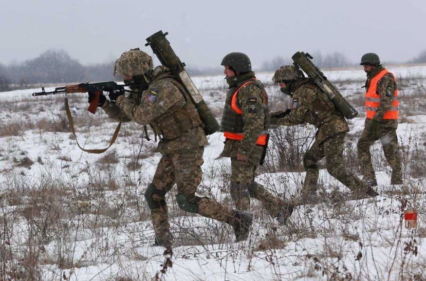Українські вогнеметники / Фото: ОТУ "Північ"