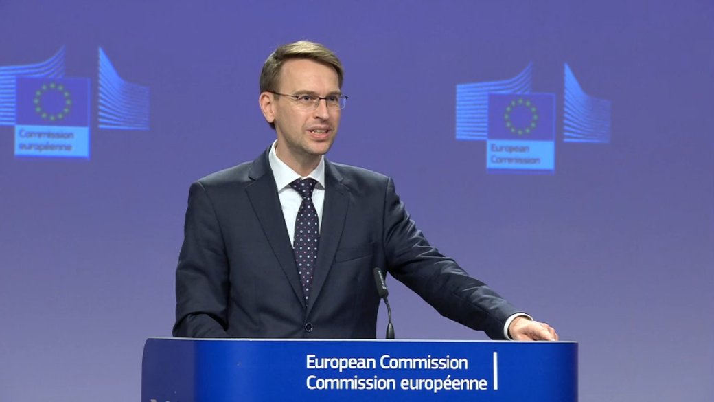 Речник Єврокомісії із зовнішньополітичних питань Петер Стано / Фото: Європейська комісія