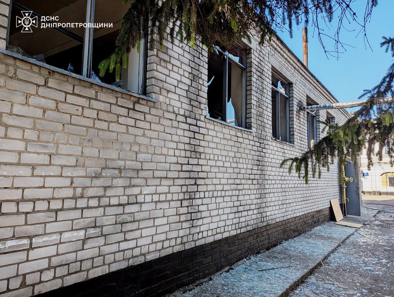 Последствия обстрела / ГСЧС