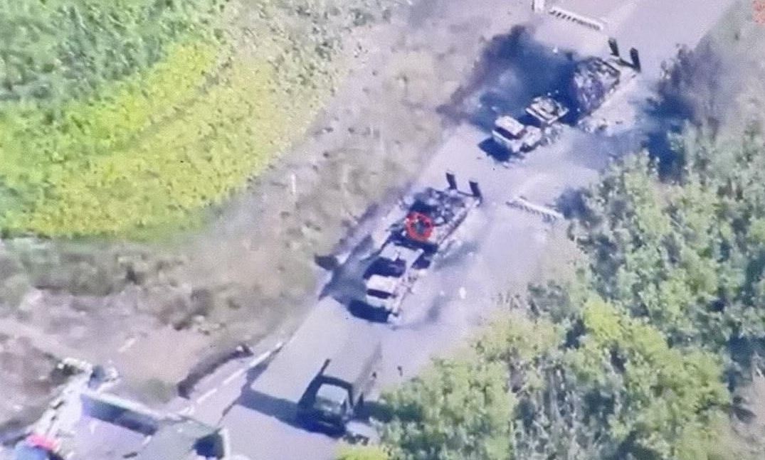 Кадри знищеної російської військової техніки у Курській області / Фото з відкритих джерел