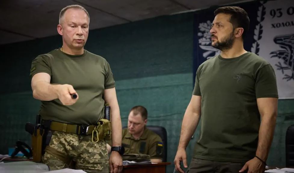 Александр Сырский и Владимир Зеленский / Фото: Офис президента