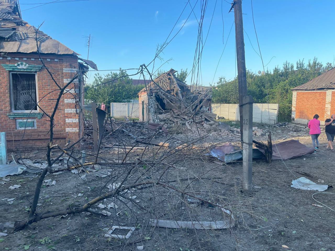 Наслідки обстрілу / Telegram