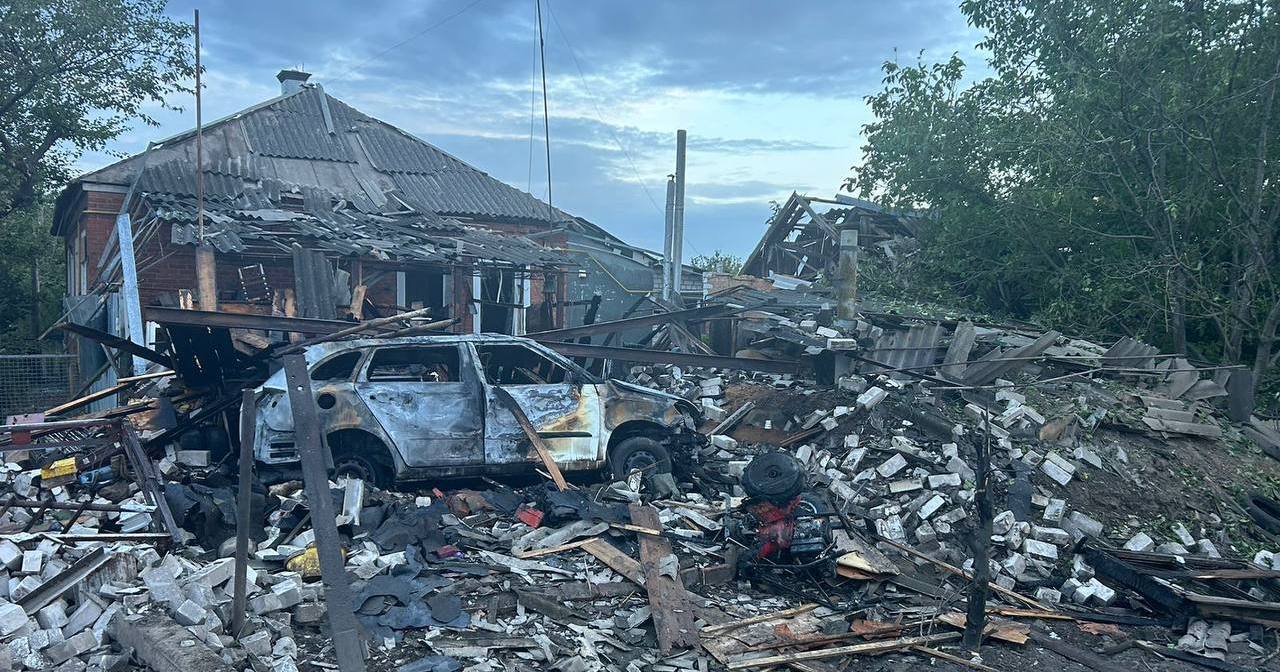 Последствия обстрелов населенных пунктов Харьковской области 9 августа 2024 / Фото телеграм-канал @synegubov