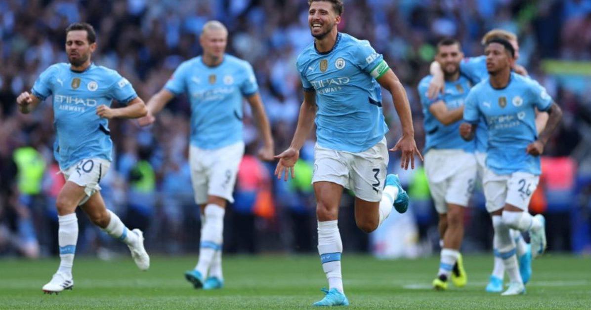 "Ман Сіті" переміг "Ман Юнайтед" по пенальті та виграв Суперкубок Англії "Ком'юніті Шилд" / Фото Reuters