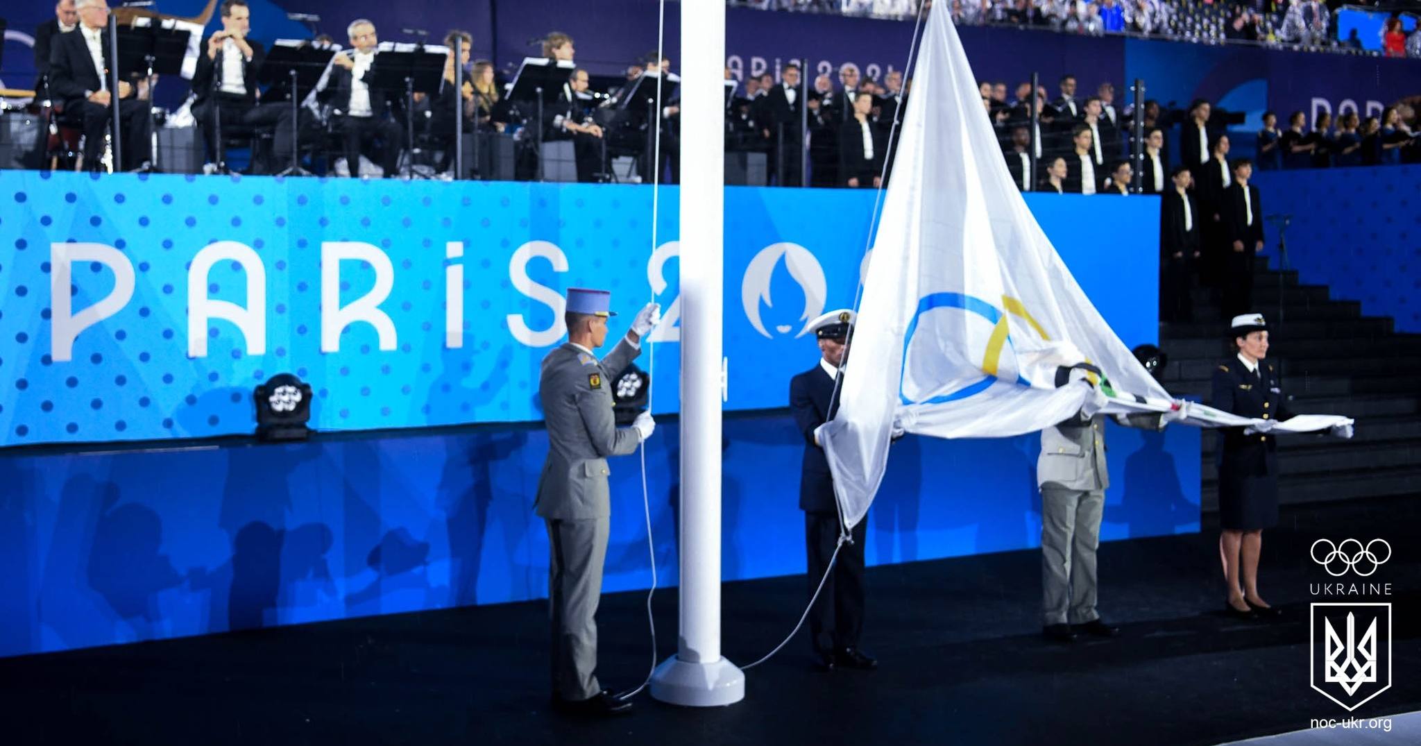 Церемония открытия XXXIII Летних Олимпийских игр в Париже / Фото НОК
